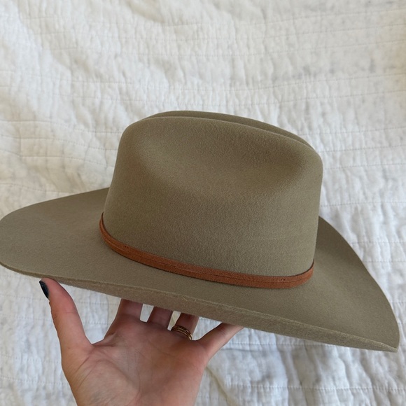 Brixton Men's Tan Western hat - Picture 4 of 7